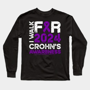 Crohn's Awareness Walk 2024 Long Sleeve T-Shirt